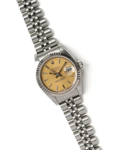 Rolex Lady-datejust 26mm 1993 Watch In Multi