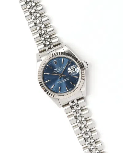 Rolex Lady-datejust 26mm 1997 Watch In Metallic