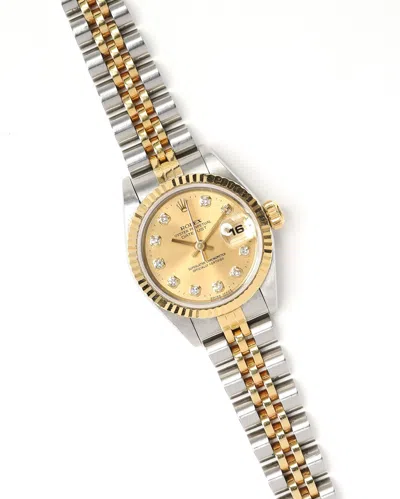 Rolex Lady-datejust 26mm Full Set 1997 Watch In Multi