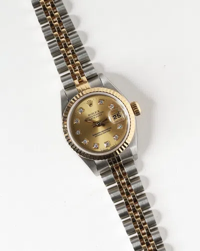 Rolex Lady-datejust 26mm Ref 69173 Diamond Dial 1995 Watch
