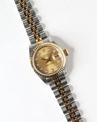 Rolex Lady-datejust 26mm Ref 69173 Diamond Dial Ca. 1997 Watch