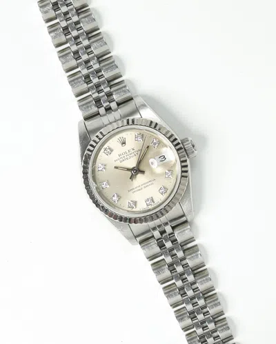 Rolex Lady-datejust 26mm Ref 69174 Diamond Dial Watch