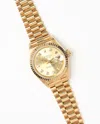 Rolex Lady-datejust 26mm Ref 69178 18k Gold Diamond Dial Watch
