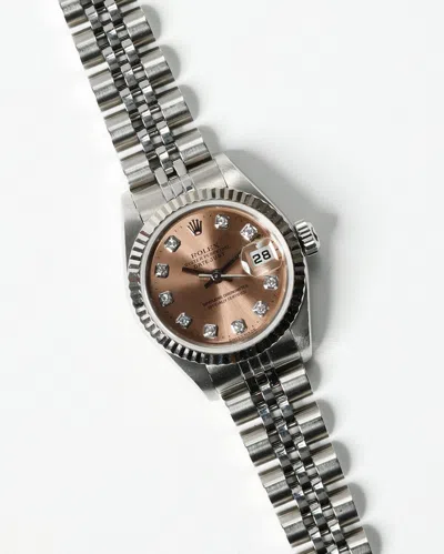 Rolex Lady-datejust 26mm Ref 79174 Diamond Dial Watch