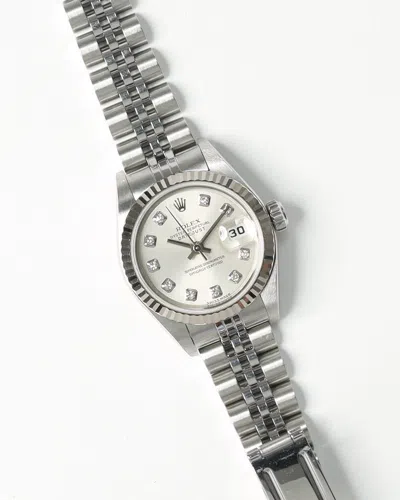 Rolex Lady-datejust 26mm Ref 79174 Diamond Dial Watch