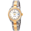 ROLEX ROLEX LADY-DATEJUST 28 AUTOMATIC WHITE DIAL LADIES STEEL AND 18KT YELLOW GOLD OYSTER WATCH 279163WRO