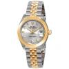 ROLEX ROLEX LADY DATEJUST 28 SILVER DIAL STEEL AND 18K YELLOW GOLD JUBILEE WATCH 279163SDJ