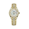 ROLEX ROLEX LADY-DATEJUST MOTHER OF PEARL DIAL 18 CARAT YELLOW GOLD JUBILEE WATCH 279138MDJ