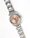 Rolex Lady-oyster Perpetual 26mm 2008 Watch In Metallic