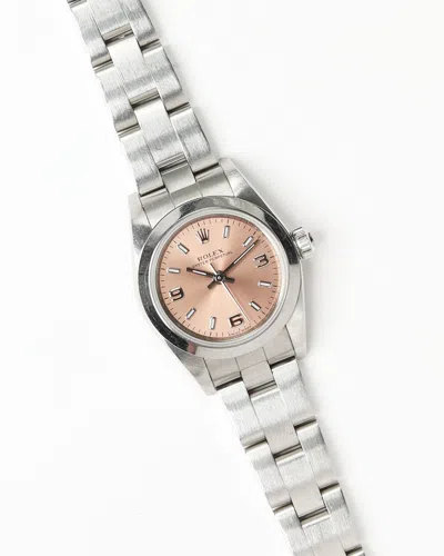 Rolex Lady-oyster Perpetual 26mm Ref 76080 Ca 2007 Watch