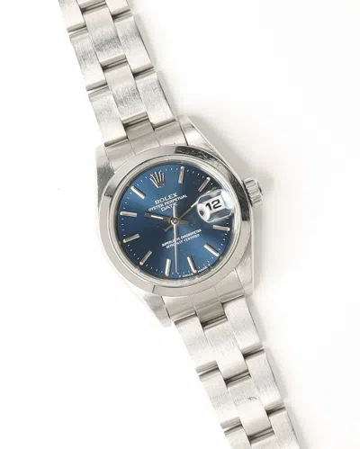 Rolex Lady-oyster Perpetual Date 26mm Ref 69160 1996 Watch