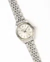 Rolex Lady-oyster Perpetual Date 26mm Ref 6917 1982 Watch In Silver