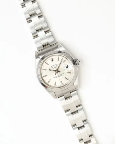 Rolex Lady-oyster Perpetual Date 26mm Ref 79160 Full Set Watch