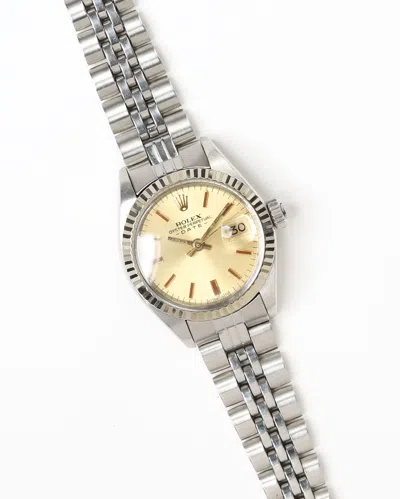 Rolex Lady-oyster Perpetual Date Sigma Dial 1975 Watch