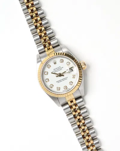 Rolex Lady-datejust 26mm Watch In Multicolour