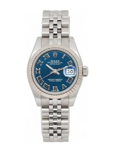 Pre-owned Rolex Lady-datejust Watch, 26mm In Multi
