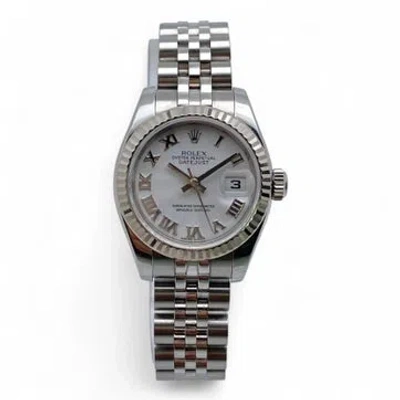 Pre-owned Rolex Lady-datejust Watch, 26mm In Multi