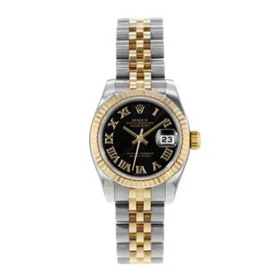 Pre-owned Rolex Lady-datejust Watch, 26mm In Multi