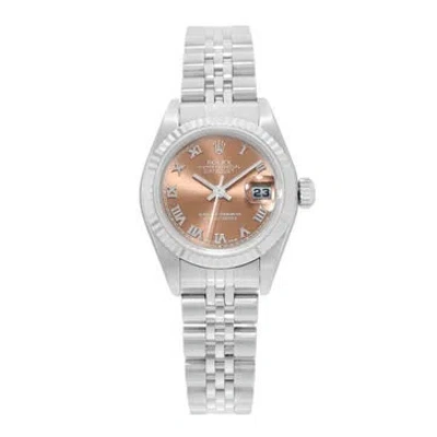 Pre-owned Rolex Lady-datejust Watch, 26mm In Multi