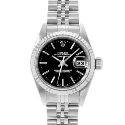 Pre-owned Rolex Lady-datejust Watch, 26mm In Multi