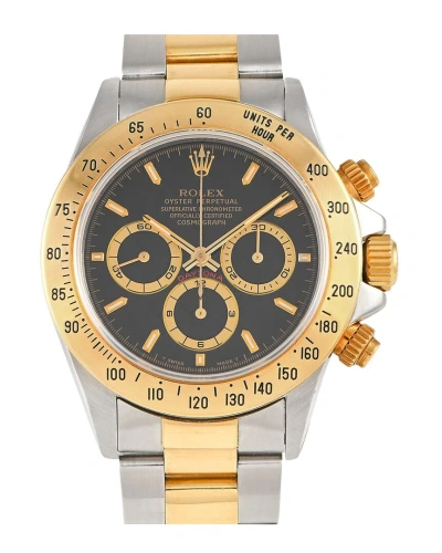 Rolex Men's Daytona Watch, Circa 1996 (authentic ) In Gold