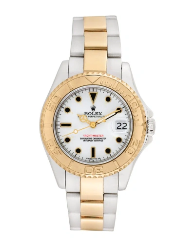 Rolex Midsize Yacht-master Watch, Circa 1990s (authentic ) In Metallic