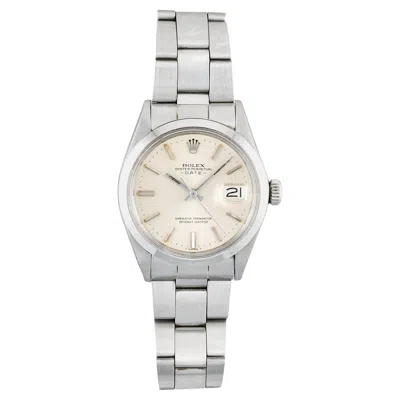 Pre-owned Rolex Op 1500 Silver Dial Watch, 1960-70s In Multi