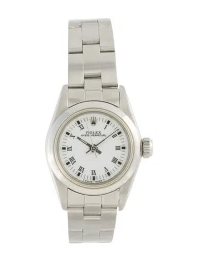 Pre-owned Rolex Oyster Perpetual, 26mm In Multi