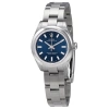 ROLEX ROLEX OYSTER PERPETUAL 28 AUTOMATIC CHRONOMETER BLUE DIAL LADIES WATCH 276200BLSO