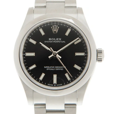 Rolex Oyster Perpetual 31 Automatic Black Dial Ladies Watch 277200bkso