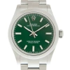 ROLEX ROLEX OYSTER PERPETUAL 31 AUTOMATIC GREEN DIAL LADIES WATCH 277200GNSO
