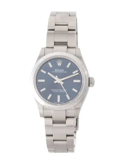 Pre-owned Rolex Oyster Perpetual 31 Watch, 31mm In Multi