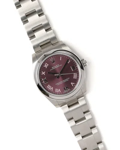 Rolex Oyster Perpetual 31mm Ca 2014 Watch In Metallic