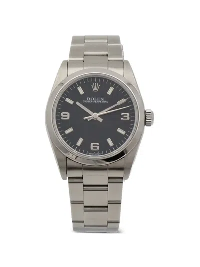 Pre-owned Rolex Oyster Perpetual 31mm Watch In Black