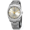 ROLEX ROLEX OYSTER PERPETUAL 36 AUTOMATIC CHRONOMETER SILVER DIAL WATCH 126000SSO