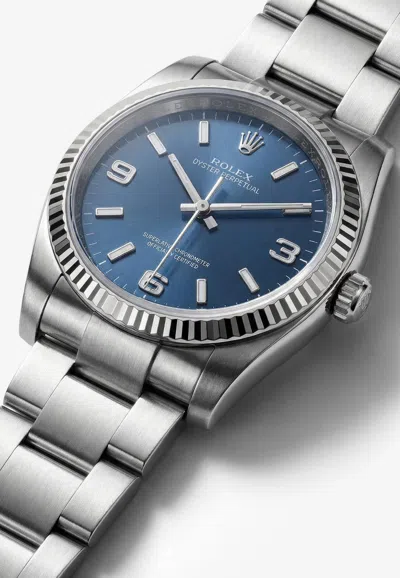 Rolex Oyster Perpetual 36 With Blue Dial