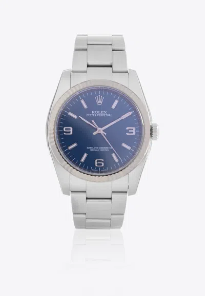 Rolex Oyster Perpetual 36 With Blue Dial