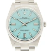 ROLEX ROLEX OYSTER PERPETUAL 41 AUTOMATIC TURQUOISE BLUE DIAL MEN'S WATCH 124300TQBLSO