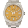 ROLEX ROLEX OYSTER PERPETUAL 41 AUTOMATIC YELLOW DIAL MEN'S WATCH 124300YLSO