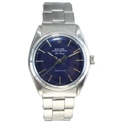 Pre-owned Rolex Oyster Perpetual Air King Ref 1003 Custom Blue Dial, Early 1960's