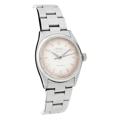 Pre-owned Rolex Oyster Perpetual Air-king Steel Watch, 34mm, Men's, 1960s In Multi