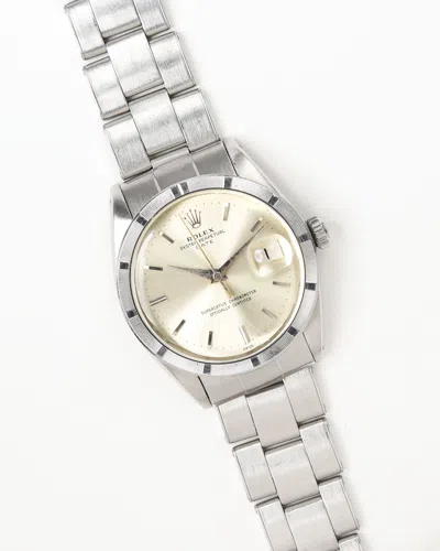 Rolex Oyster Perpetual Date 34mm Ref 1501 1963 Watch