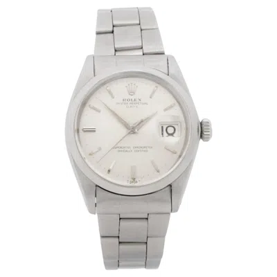Pre-owned Rolex Oyster Perpetual Date Automatic Watch, Stainless Steel, 1960s In Multi