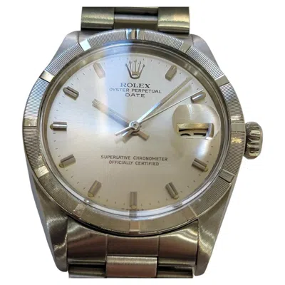 Pre-owned Rolex Oyster Perpetual Date Ref 1501 Mens 1960s Automatic All Original Ra763 In Multi