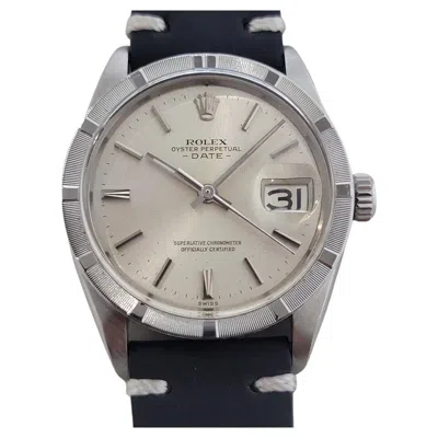 Pre-owned Rolex Oyster Perpetual Date Ref 1501 Mens Vintage Automatic 1960s Ra675b In Multi