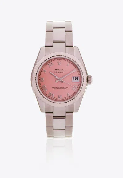Rolex Oyster Perpetual Datejust 31 With Pink Dial
