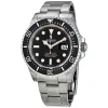 ROLEX PRE-OWNED ROLEX OYSTER PERPETUAL BLACK DIAL MEN'S WATCH 126600