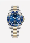 Rolex Oyster Perpetual Submariner Date 41 Watch In Oystersteel And Yellow Gold In Multicolor