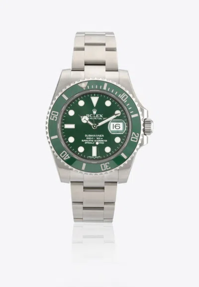 Rolex Oyster Perpetual Submariner Date In Green