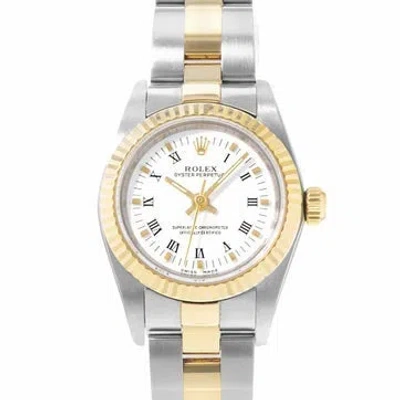 Pre-owned Rolex Oyster Perpetual Watch, 26mm In Multi